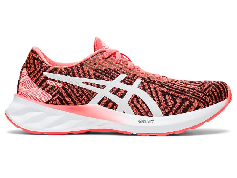 Sapatilhas Running Asics ROADBLAST Mulher Vermelhas, 0143A706.505